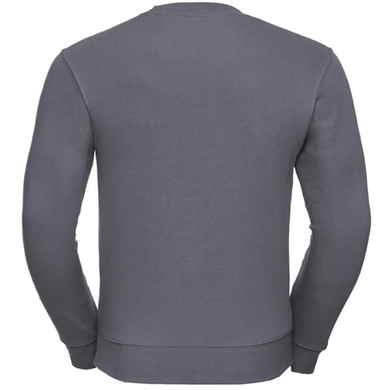 Russell Mens Authentic Sweatshirt (Slimmer Cut) (Convoy Grey) - Image 2
