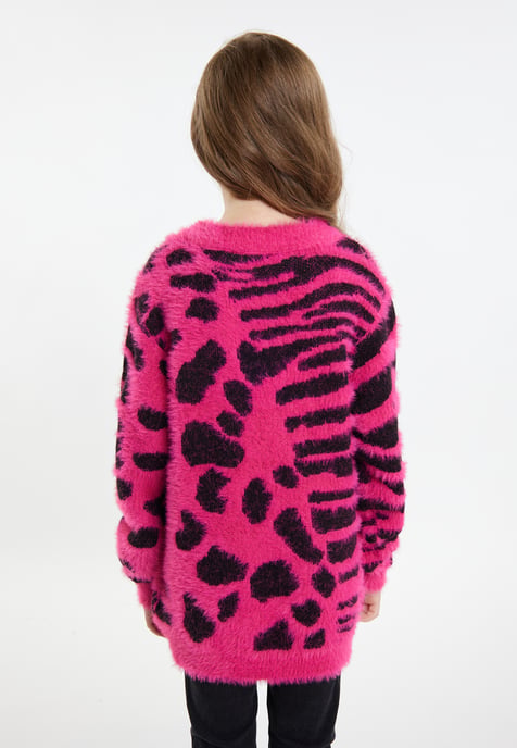 Mymo Knitted pullover Girls pink - Image 4