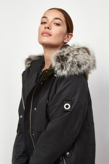 Wanderer Short-Length Faux Fur Jacket