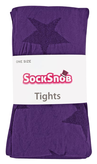 Sock Snob - Mallas opacas de colores de 80 deniers para mujer - Star - Image 2