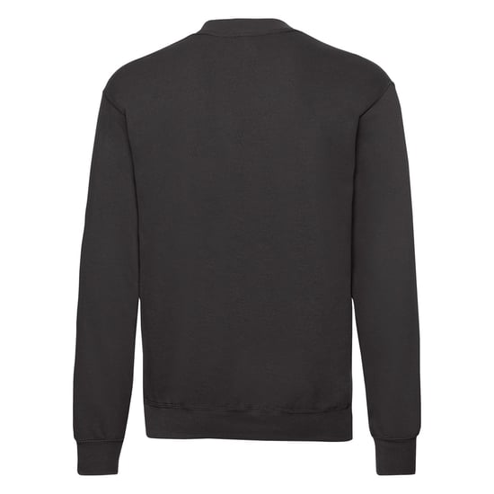 Fruit of the Loom Unisex Adult Classic Drop Shoulder Sweatshirt (Black) - Image 2