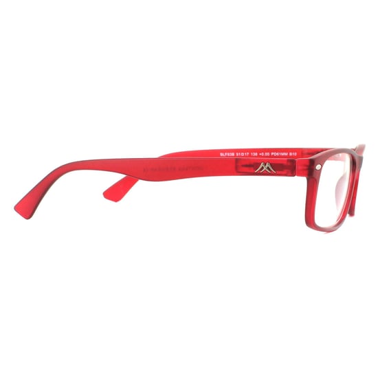 Montana Reading Glasses BLF83-B Matte Red Burgundy Blue Light Block +2.50 - Image 4