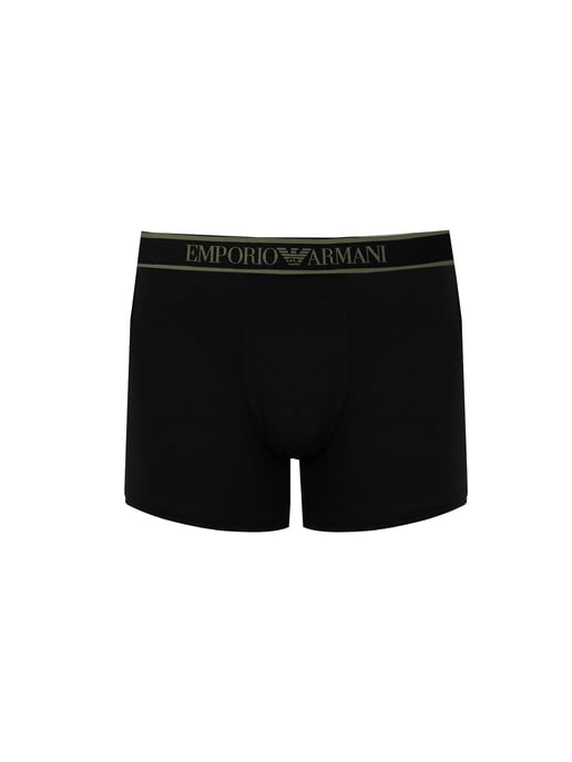 Emporio Armani boxeadores 3 Pack del hombre negro - Image 4