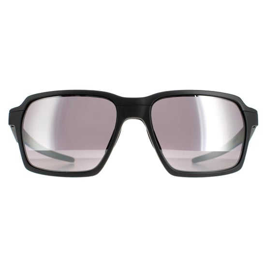 Oakley Square Mens Matte Black Prizm Black Polarized Parlay