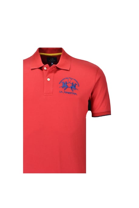 Camisa Polo de Piqué Stretch de Manga Corta La Martina - Image 2