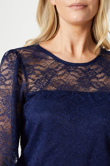 Long Sleeve Lace Top