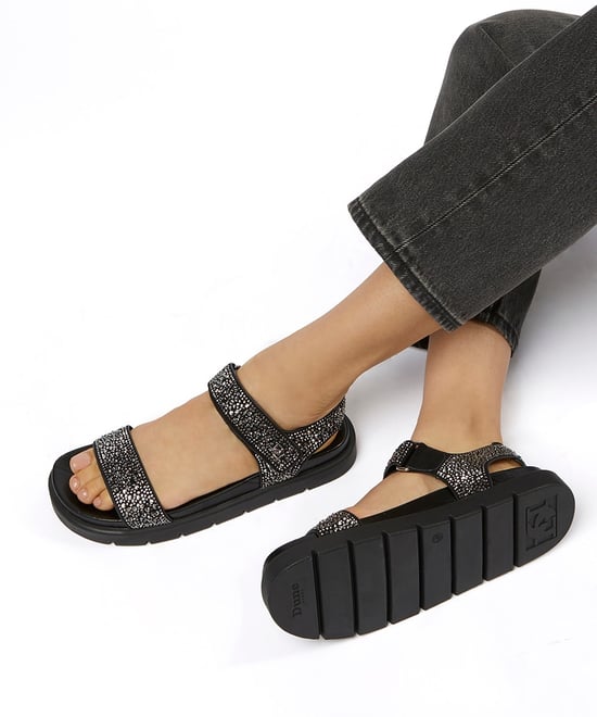 Dune Ladies Legendary - Cushioned Leather Sandals - Image 3