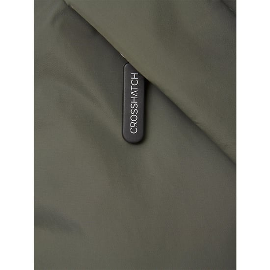 Crosshatch Mens Squadage Panelled Jacket (Olive) - Image 4