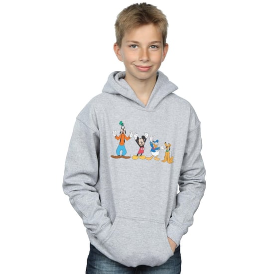 Disney Boys Mickey Mouse Friends Hoodie (Sports Grey) - Image 2