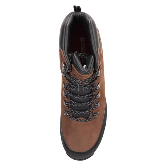 Mountain Warehouse Mens Quest Nubuck IsoGrip Hiking Boots (Brown) - Image 5