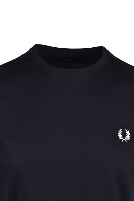 Camiseta Ringer para Hombre Fred Perry en Marino - Image 3