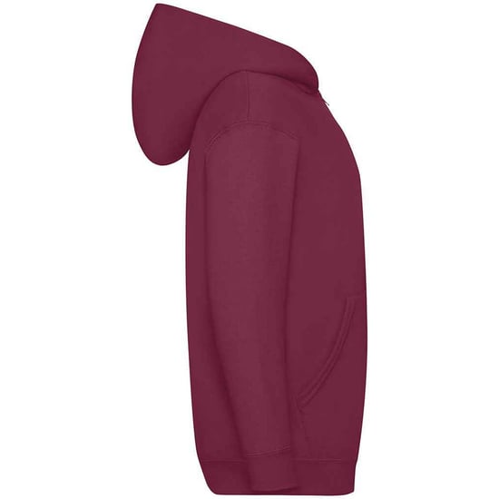 Fruit Of The Loom Childrens/Kids Hooded Sweatshirt (Burgundy) - Image 5