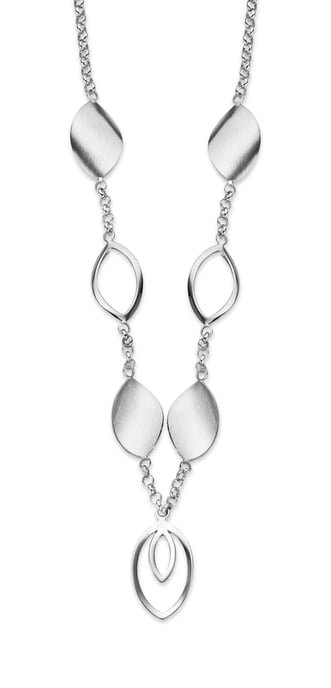 Orphelia Women's 925 Sterling Silver Set: Bracelet + Earrings - Silver SET-020 - Image 2