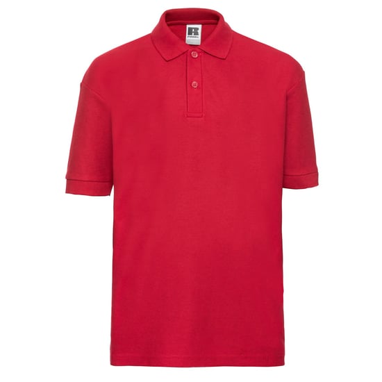 Russell Childrens/Kids Polo Shirt (Bright Red) - Image 1