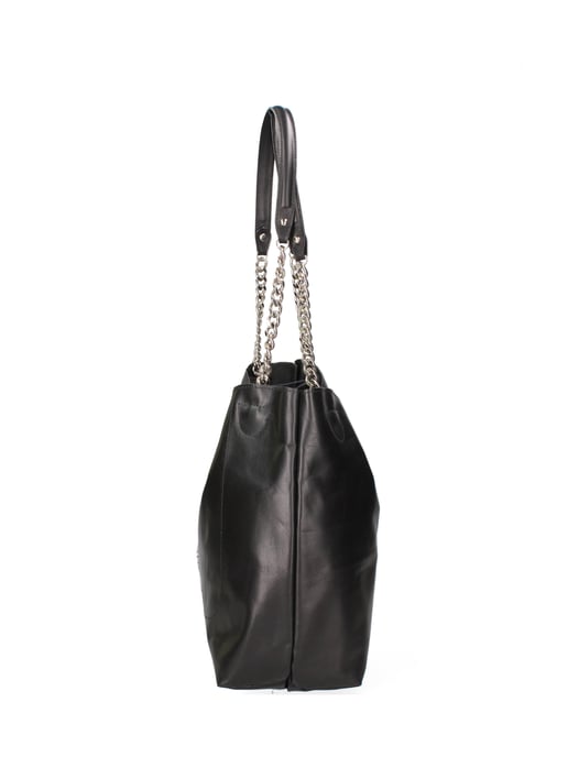John Richmond Bolso de hombro Mujer BLACK AND SILVER - Image 3