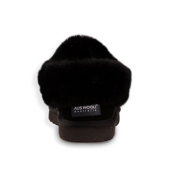 Aus Wooli Australia Unisex Sheepskin Wool Coogee Traditional Ankle Slippers