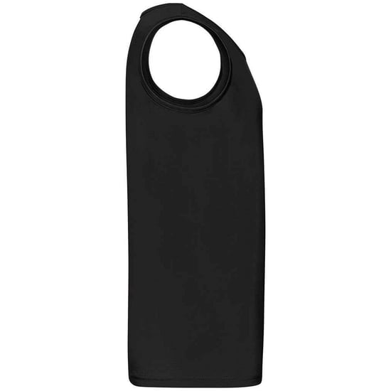 Fruit of the Loom Mens Athletic Vest Top (Black) - Image 3