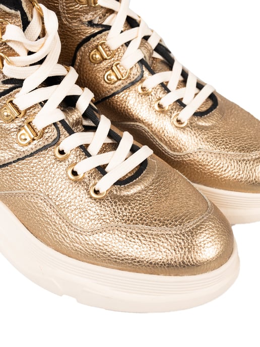 Geox Sneaker D Macaone B Mujer Dorado - Image 4
