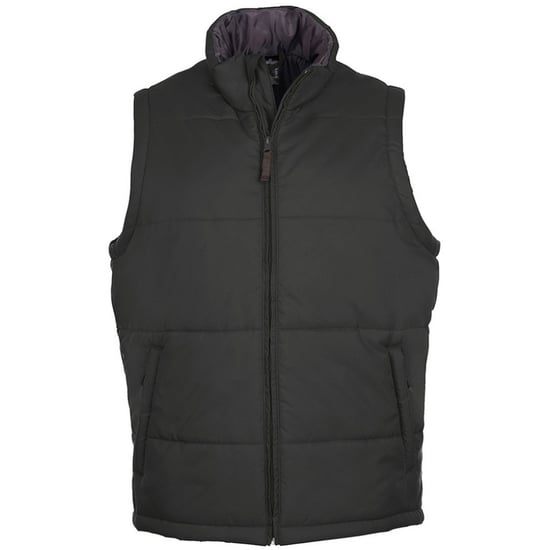 SOLS Warm Unisex Padded Bodywarmer Jacket (Charcoal) - Image 1