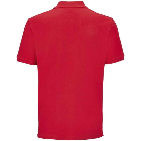 SOLS Unisex Adult Pegase Polo Shirt (Bright Red) - Image 2