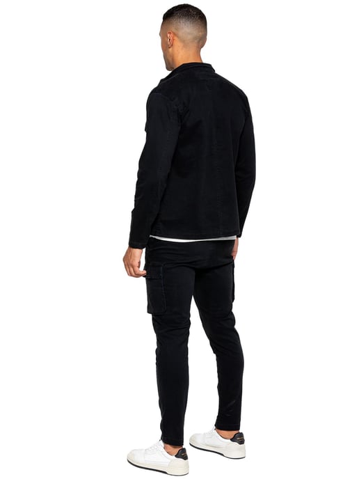 Enzo | Chándal Cargo Hombre - Negro - Image 3