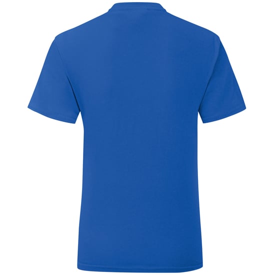 Fruit Of The Loom Mens Iconic T-Shirt (Pack of 5) (Royal Blue) - Image 2