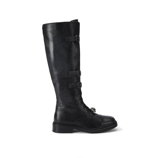 Kurt Geiger London Leather Monument Strap Boots