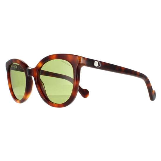 Moncler Round Womens Dark Havana Green ML0119