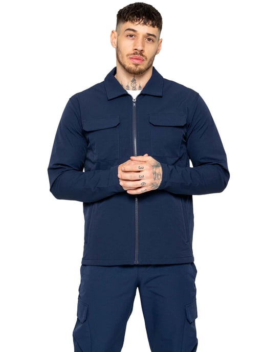 Chándal Enzo Cargo Shacket para hombre - Image 3