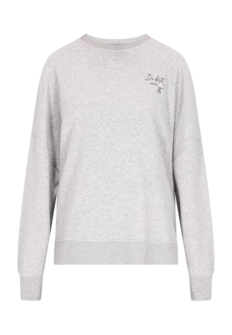 Dreimaster Sweatshirt women Grey melange - Image 1