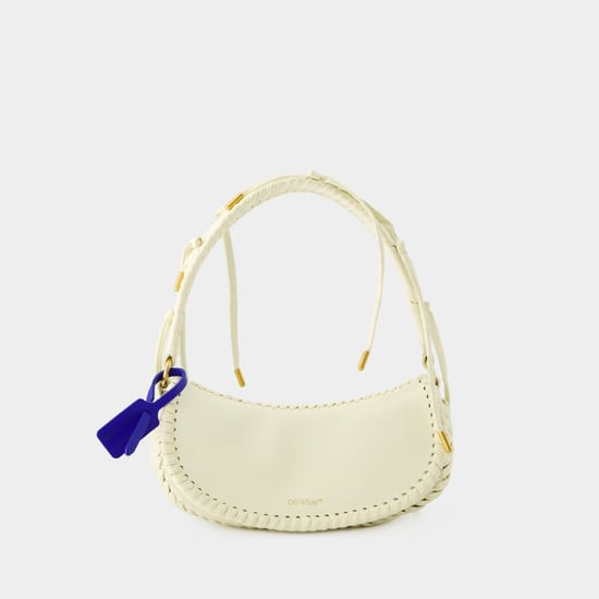 Bolso bandolera Edge Weaving - Off White - Piel - Beige - Image 1