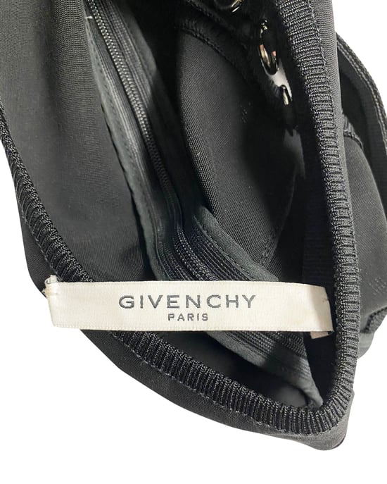 Givenchy Lace-Up Bodysuit in Black Viscose - Image 6