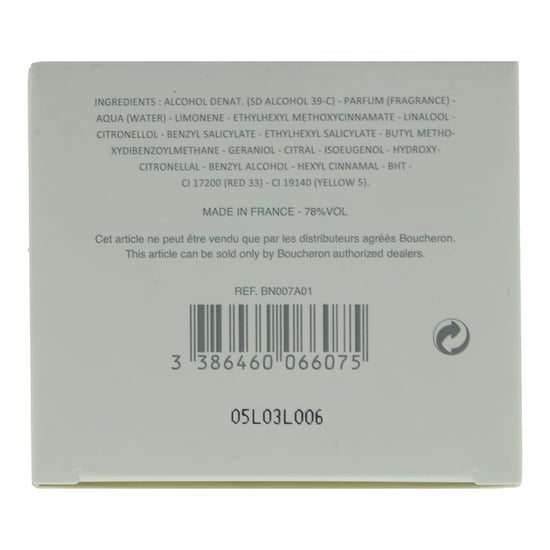 Boucheron Quatre Eau de Parfum 100ml Spray Para Ella - Image 5