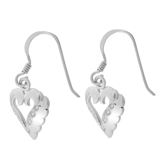 Orphelia Women's 925 Sterling Silver Drop Earrings - Silver ZO-5247 - Image 3