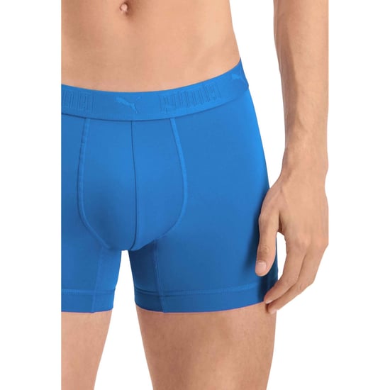 Puma Mens Active Boxer Shorts (Pack of 2) (Blue) - Image 3