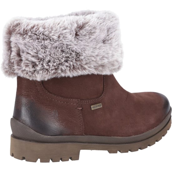 Hush Puppies Alice Leather Women's Brown Boots - Image 2