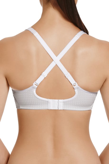 Electrify Mesh Wired Bra - White