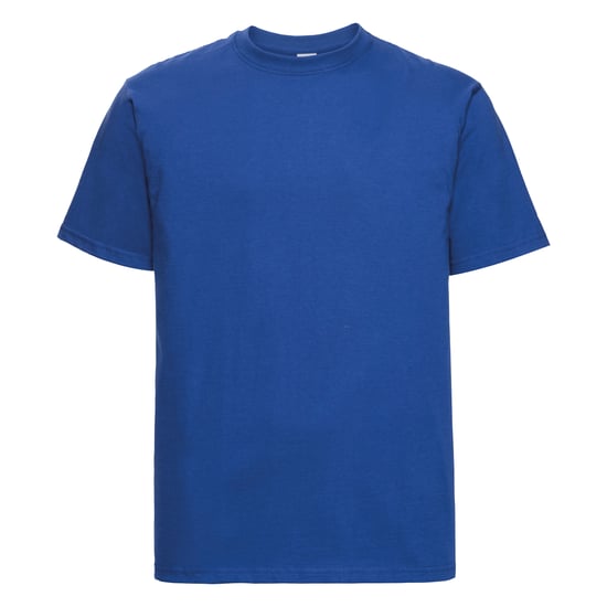 Russell Europe Mens Classic Heavyweight Ringspun Short Sleeve T-Shirt (Bright Royal) - Image 1