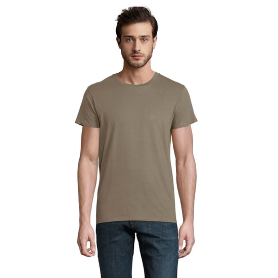 SOLS Mens Crusader Organic T-Shirt (Khaki) - Image 4