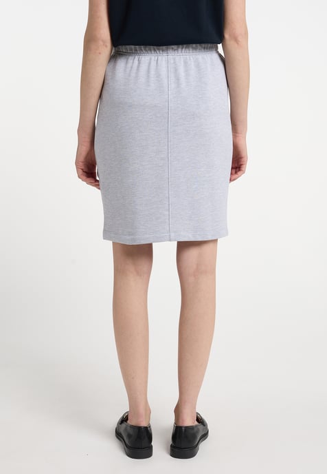 Dreimaster Skirt women light grey melange - Image 4
