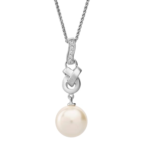 Orphelia 'Clara' Women's 925 Sterling Silver Chain with Pendant - Silver ZH-7515 - Image 1