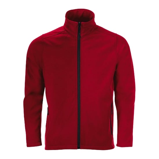 SOLS Mens Race Soft Shell Jacket (Pepper Red) - Image 1