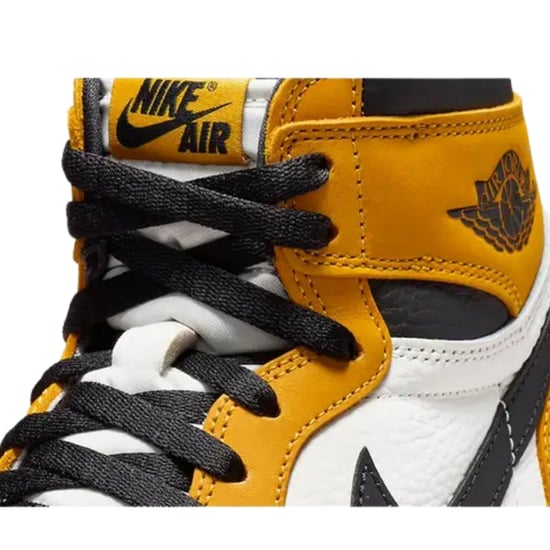 Zapatillas altas amarillas Air Jordan 1 Retro High OG de Nike - Image 2