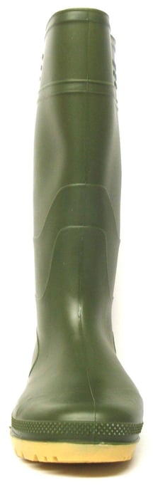 New Mens/Gents Green Full Length Rubber Waterproof Wellington Boots.