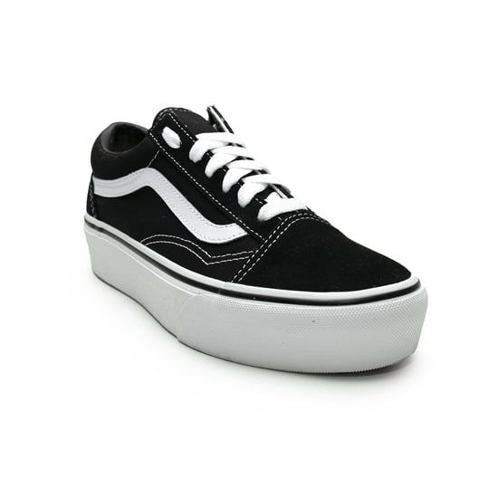 Sneakers Vans U Old Skool Negro Con Plataforma - Image 3