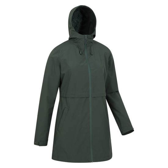 Mountain Warehouse Womens/Ladies Hilltop II Waterproof Jacket (Dark Khaki) - Image 4