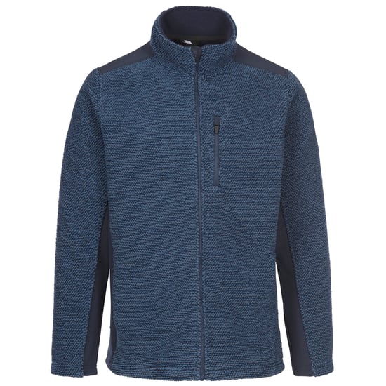 Trespass Mens Farantino Fleece Jacket (Smokey Blue Stripe)