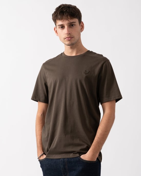 Camiseta Verde Con Forma De Águila Tonal De Lyle &amp; Scott - Image 1