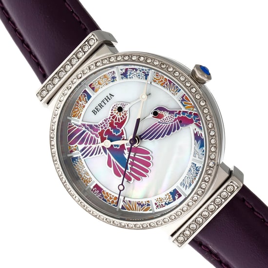 Reloj de Pulsera de Cuero con Madreperla Bertha Emily - Image 3