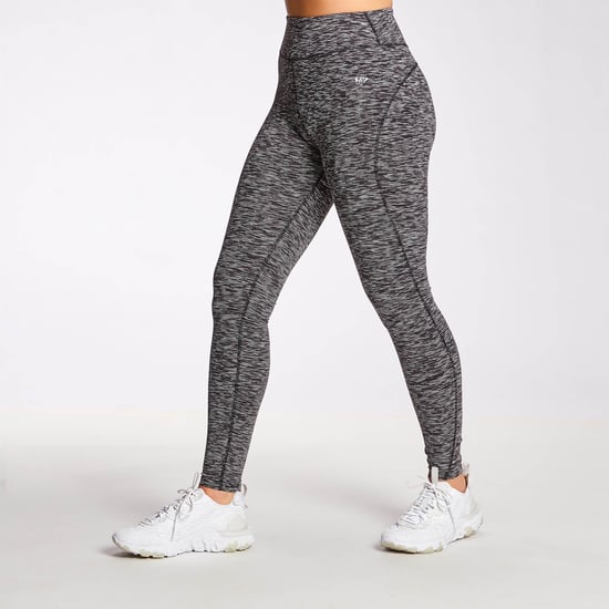 MP Women's Power Leggings - Black Space Dye - Image 3